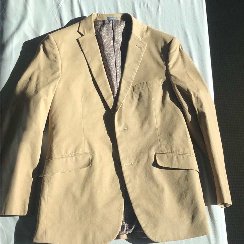 Tan casual blazer